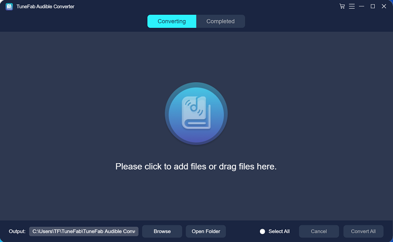 TuneFab Audible Converter Homepage