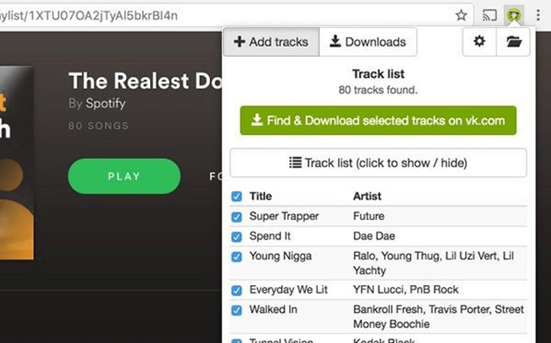 Spotiload Download Spotify Playlists