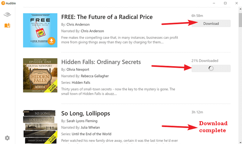 Download Audible Books to Computer