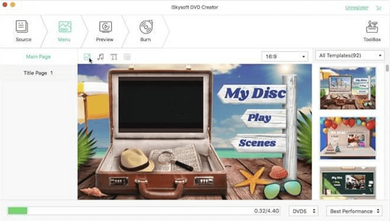 iSkysoft DVD Creator