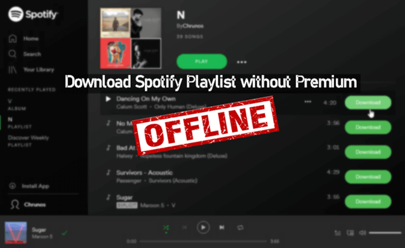 Download Spotify Music Without Premium