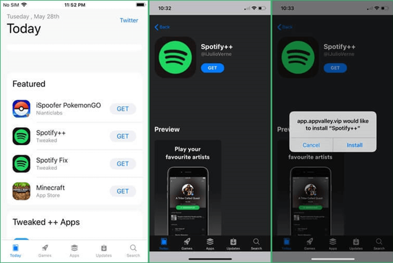 Install Spotify++ on iOS Device