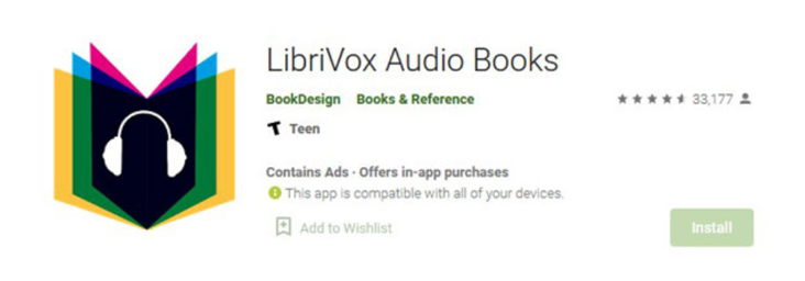 LibriVox Audio Books Player