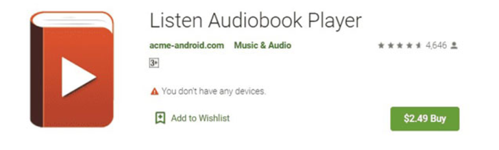 Listen Audiobooks Player
