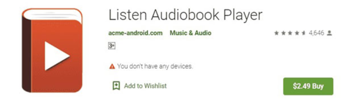 best audio book players for android