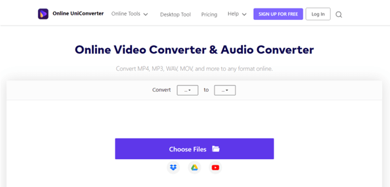 Convert iTunes Music to MP3 with Online UniConverter