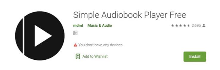 Simple Audiobook Player Free for Android