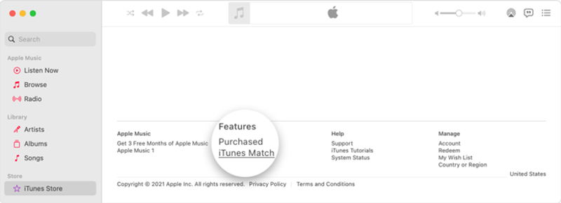 Subscribe to iTunes Match