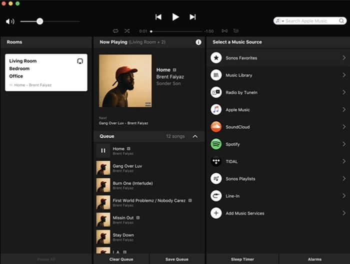 Adicione Spotify ao Sonos para jogar sem Sonos ou aplicativo Spotify