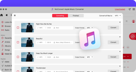 Couverture de convertisseur de musique Apple MuConvert