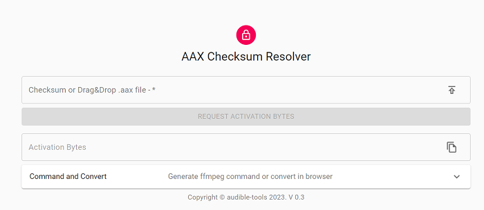 Resolución de suma de comprobación AAX