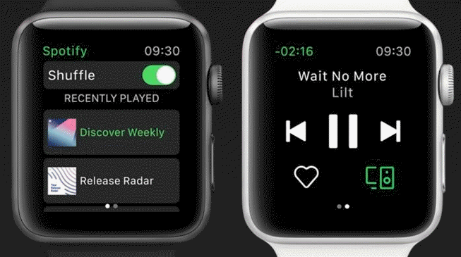 Access the Spotify Playlists for Streaming on Apple Watch