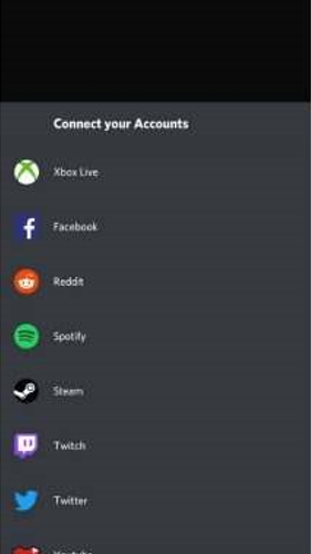 Add Spotify on Discord Mobile