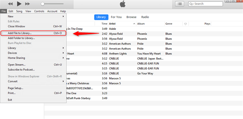 Add Music from Google Drive to Apple Music via iTunes