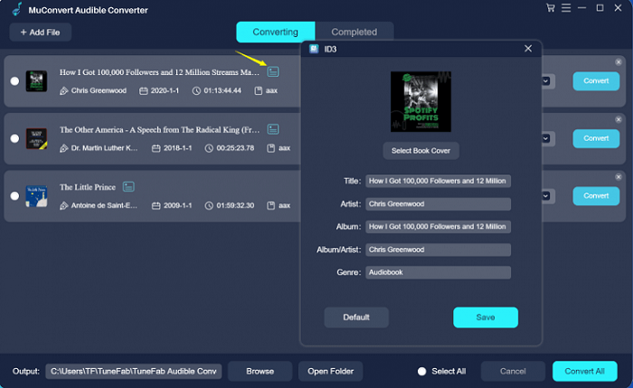 Edit ID3 Tags Information