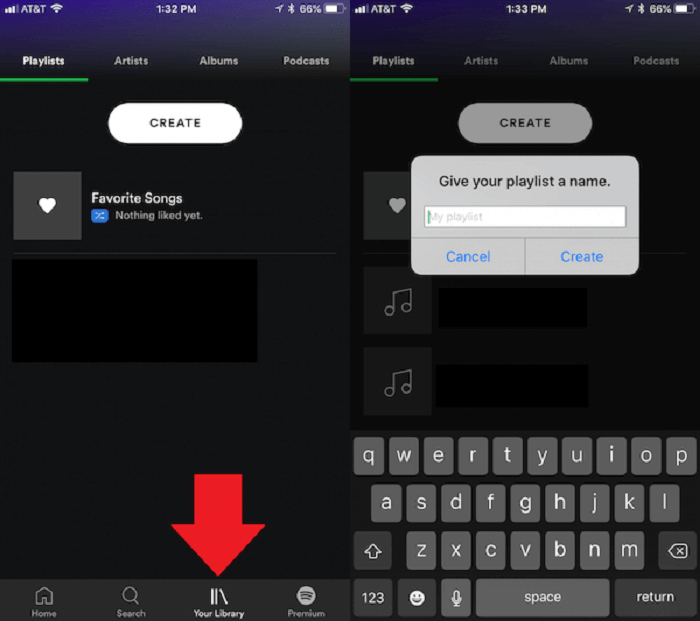 How to Create Spotify Playlist in Mobile App