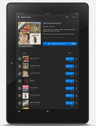 Download Amazon Prime Music in App