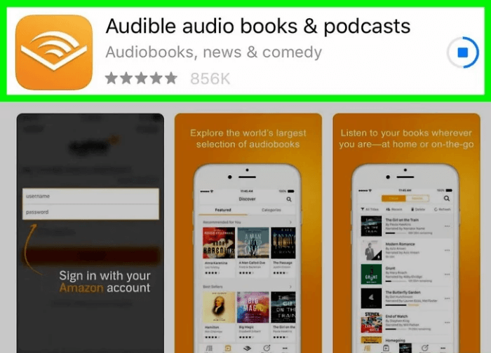 Download Audible App on Android