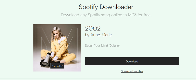 Soundloaders Spotify Downloader Homepage