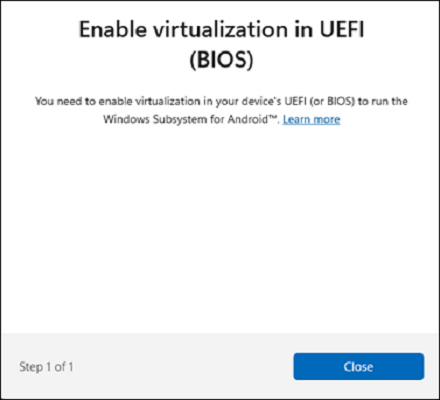 Enable Virtualization in UEFI