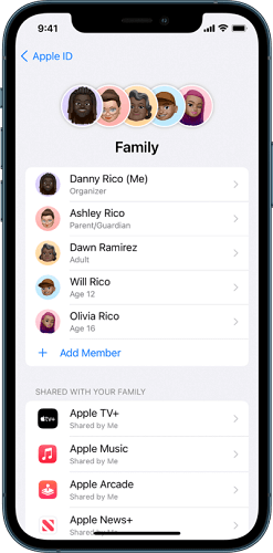 Invite Members to Apple Music Family Plan