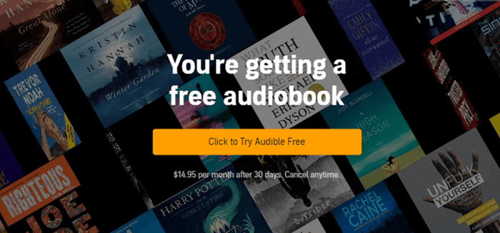 How to Get Free Audible Books