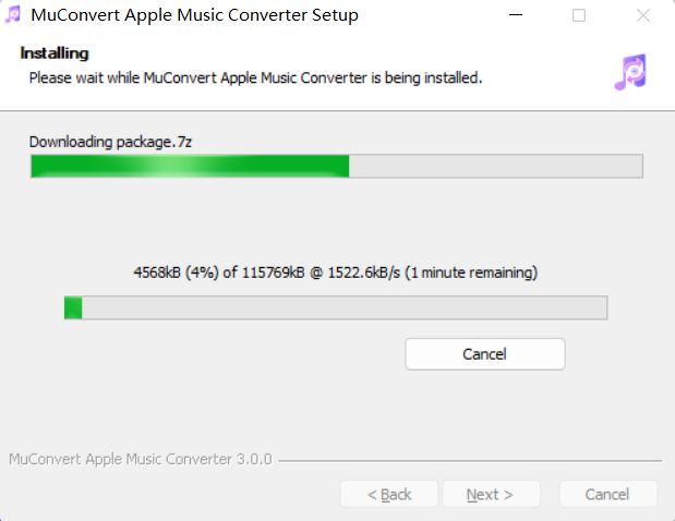 Zainstaluj MuConvert Apple Music Converter