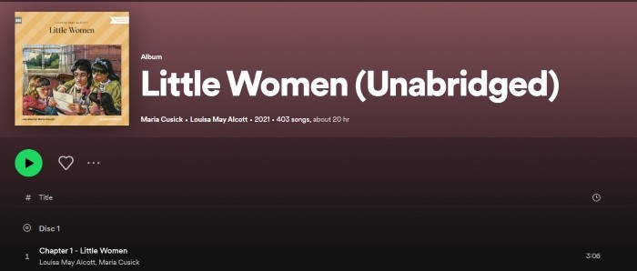 Little Women by Louisa May Alcott