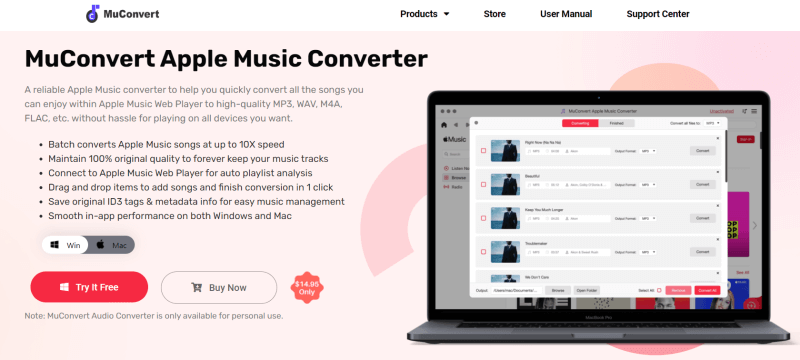 MuConvert Apple Music Converter