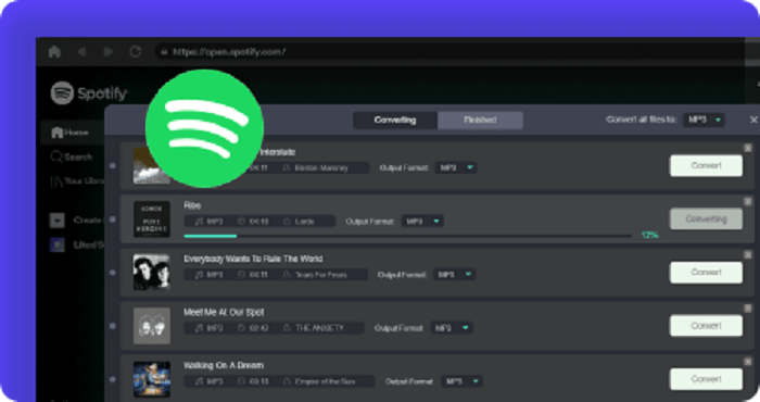 Convertisseur de musique Spotify MuConvert