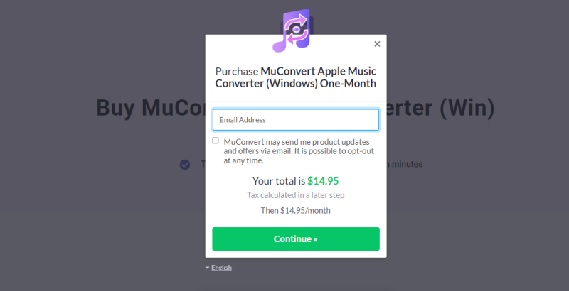 Adquira o MuConvert Apple Music Converter