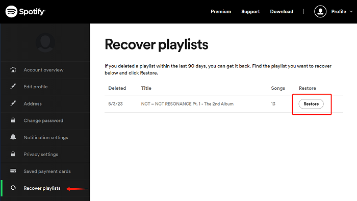 How To Recover Deleted Playlist On Spotify Mobile