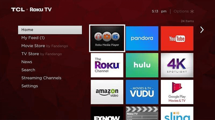 Roku Media Player Lecture de livres audio