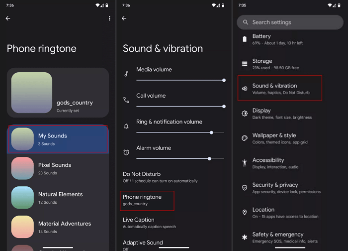 Set Apple Music as Android Ringtone