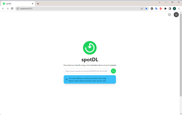 SpotDL Web