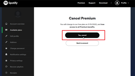 How to Cancel a Spotify Premium Subscription