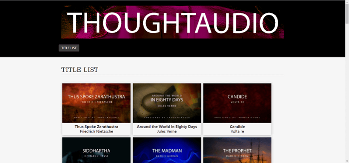 ThoughAudio