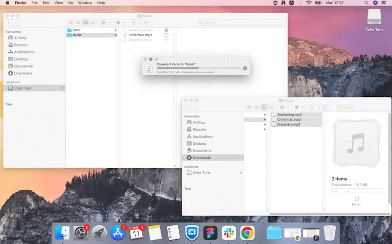 Move Apple Music to USB on Mac