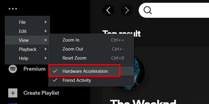 Spotify Hardware Acceleration Windows